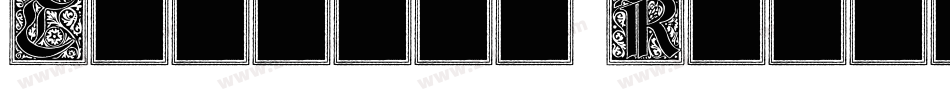 Camelot Regular字体转换